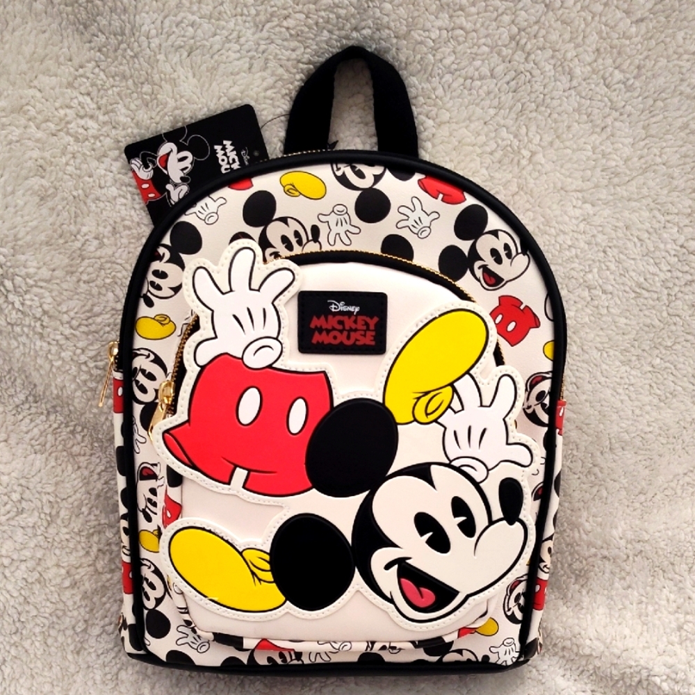 Disney Black and Red Mickey Mouse Bag